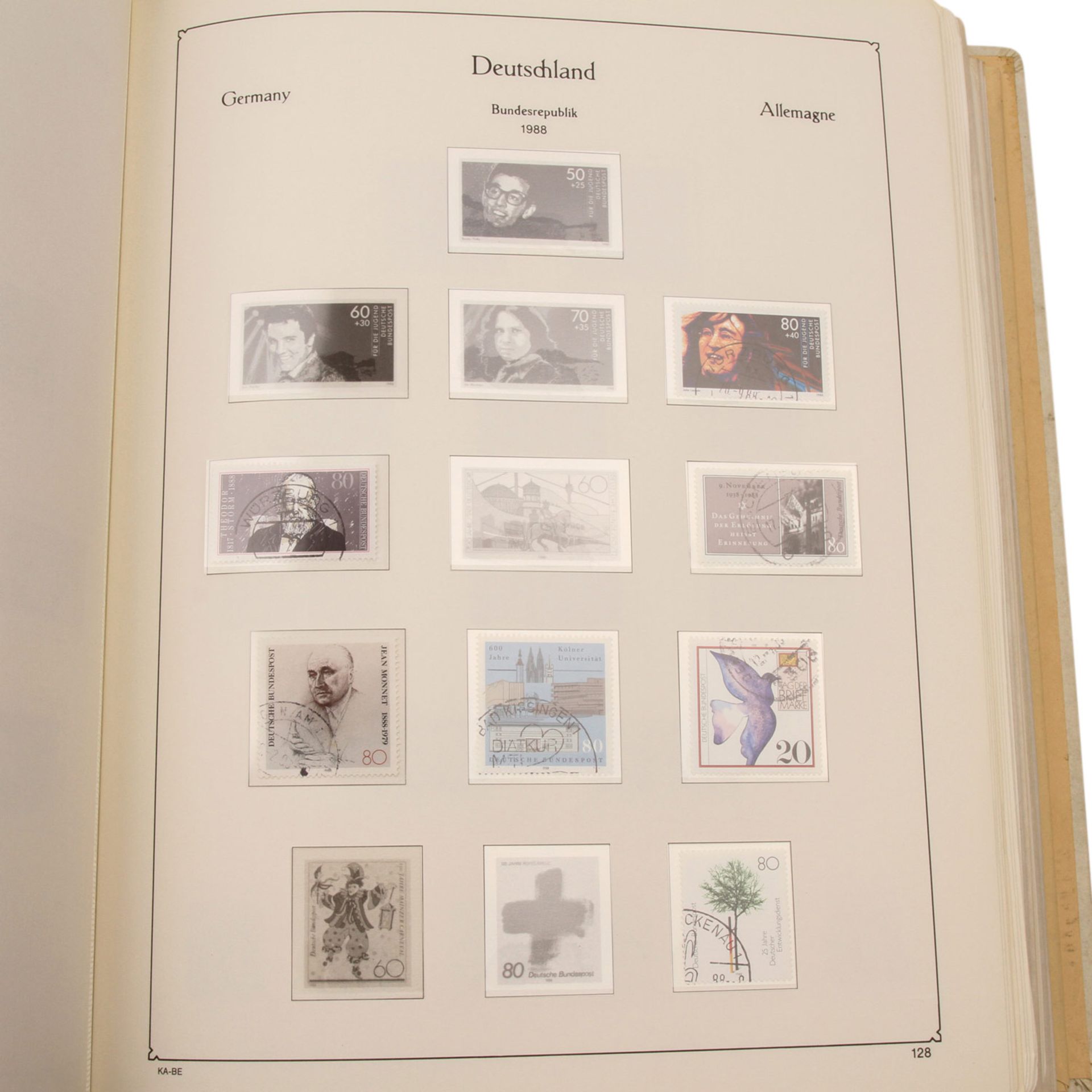 Bund / Berlin - Gestempelte Sammlungen von Bund und Berlin in 5 Vordruckalben. Bund ab 1949-ca 2007, - Bild 9 aus 10