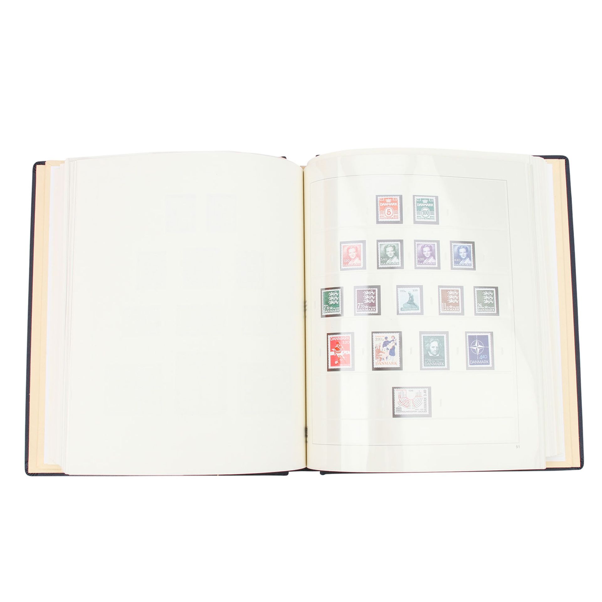 Dänemark, Färöer Inseln – Komplette postfrische Sammlung,Dänemark von 1945-1993, weiterhin Färöer