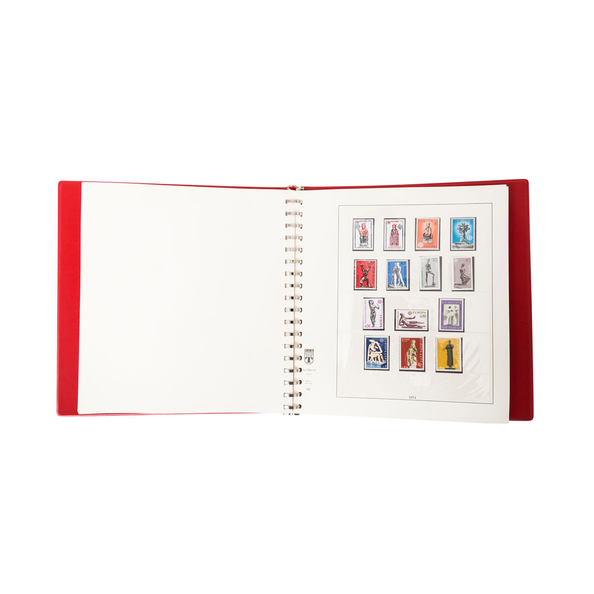 Europa Cept - schöne postfrische Sammlung,ab 1956 bis ca. 1975 mit guten Anfängen wie 1956 Luxemburg