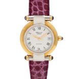 CHOPARD Armbanduhr "Imperial" Stahl/ 750Gold und fünf Iolithen Cabochon. Automatik, Geh.Nr.: 354434,