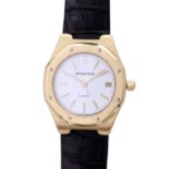 AUDEMARS PIGUET Royal Oak Herrenuhr, Ref. 14800 BA, ca. 1990er Jahre. Gold 18K. Automatic-Werk, Cal.