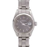 ROLEX Damenuhr "Oyster Perpetual Vintage" Ref. 6916, 1976 / 1977 in Edelstahl, Automatikwerk,