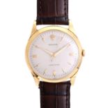 ROLEX Precision Vintage Herrenuhr, Ref. 9006, ca. 1950/60er Jahre. Gold 18K. Handaufzugwerk, Cal.