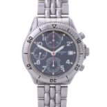 ETERNA Airforce III Pulsometer Chronograph, Ref. 8408-41. Edelstahl. Automatic-Werk. Serien-Nr.: