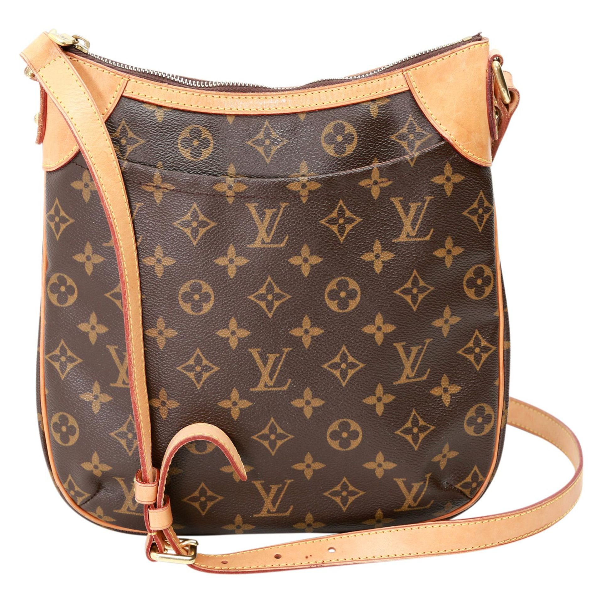 LOUIS VUITTON Umhängetasche "ODEON PM", Koll. 2009. NP.: ca. 1.000,-€. Monogram Canvas Serie,