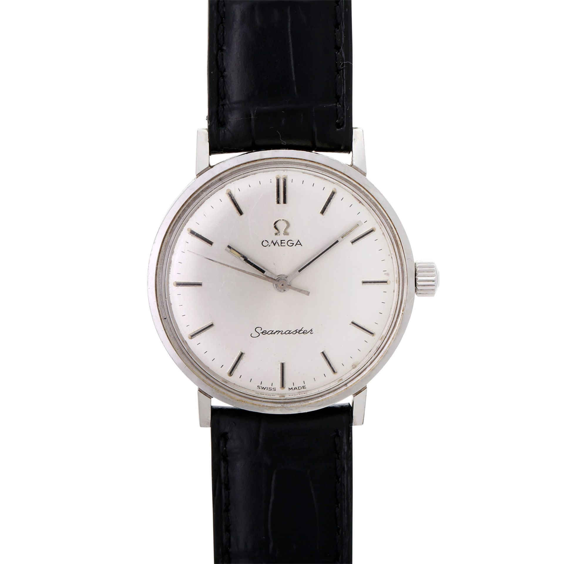 OMEGA Vintage Herrenuhr, Ref. 135.018, ca. 1960/70er Jahre. Edelstahl. Automatic-Werk, Cal. 601.