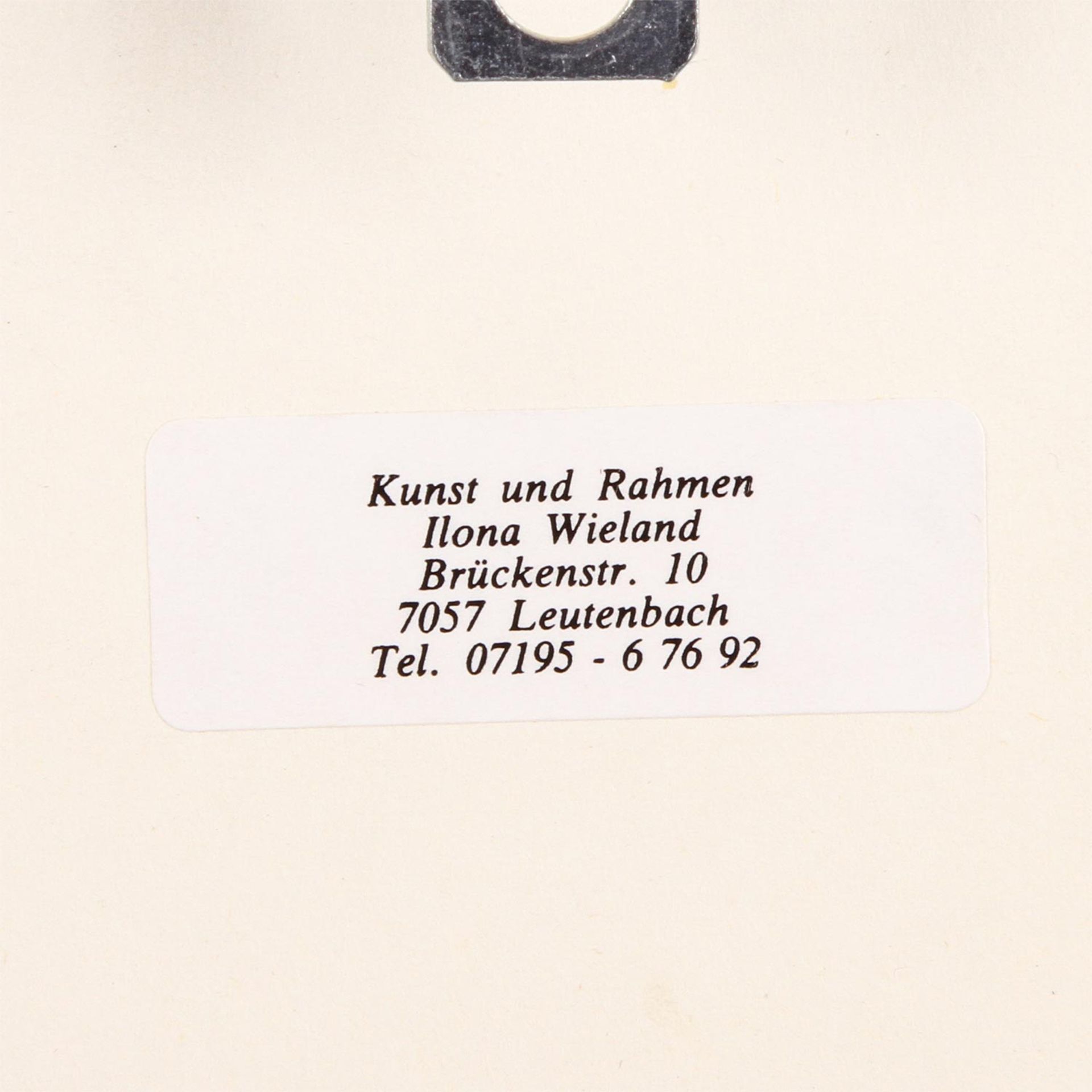 ALT, OTMAR (geb. 1940), "Figürliche Komposition", Serigraphie auf Papier, u.re. mit Blst. von Hand - Bild 6 aus 6