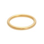 NIESSING Ring, GG 900/-, RW 57, Tragespuren. Gewicht 4,9g Legierung 900/000