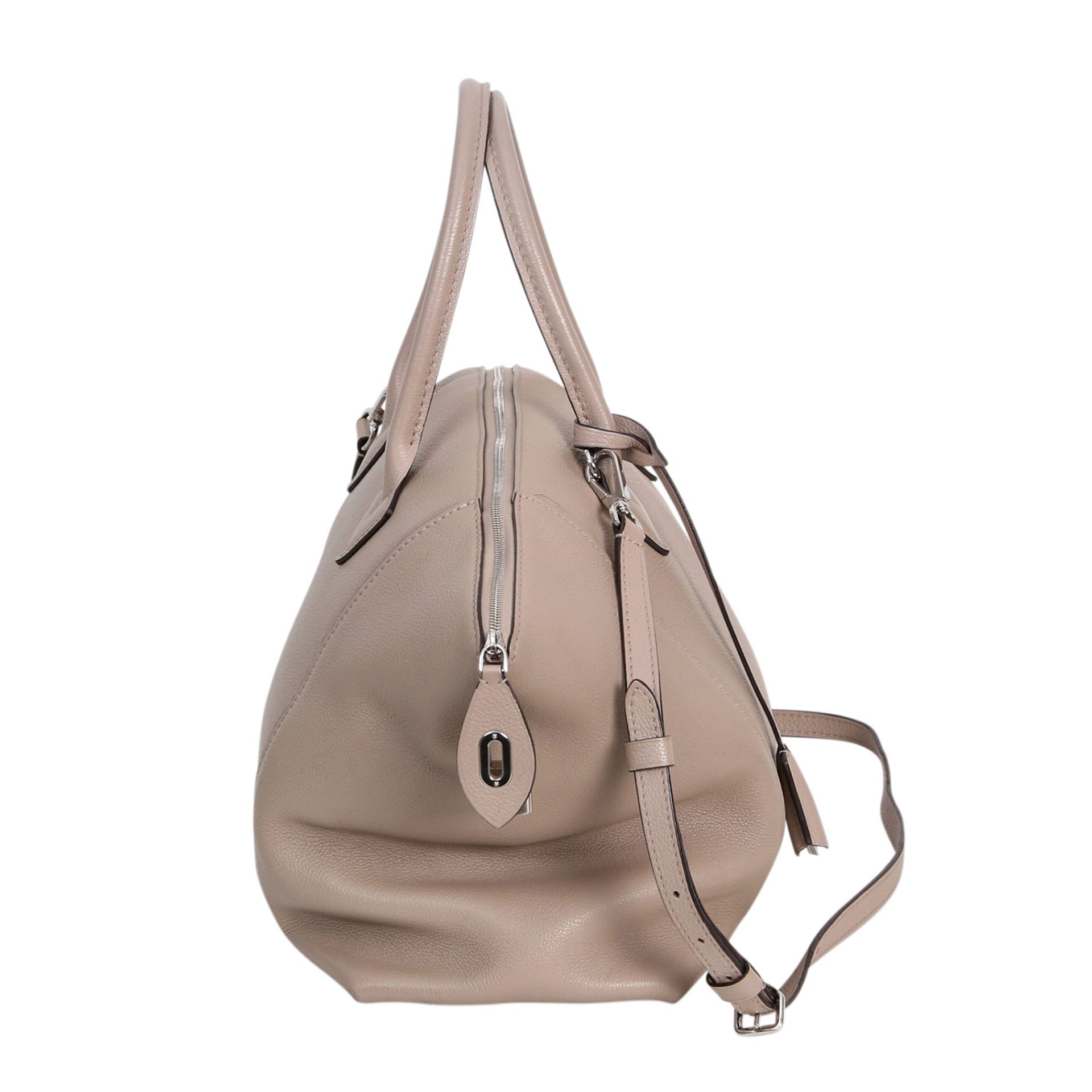 LOUIS VUITTON Henkeltasche "LOCK IT", NP. ca.: 3.150,-€. Taurillion Leder Serie in Taupe, - Image 3 of 7