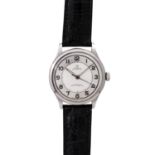 OMEGA Vintage Herrenuhr, Ref. 2179/3, ca. 1940er Jahre. Chrom-Nickel-Stahl. Handaufzugwerk, Cal.