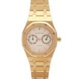 AUDEMARS PIGUET Royal Oak Day-Date Herrenuhr, Ref. 25572, ca. 1980/90er Jahre. Gold 18K. Automatic-