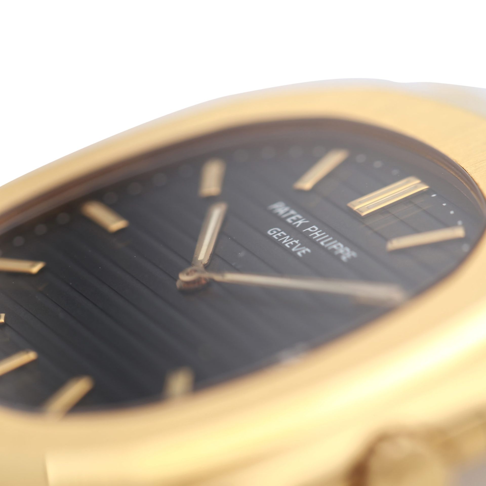 PATEK PHILIPPE Nautilus Jumbo, Ref. 3700/1, ca. 1980er Jahre. Gold 18K. Automatic-Werk, Cal. 28- - Bild 5 aus 6