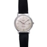 LONGINES Flagship Vintage Herrenuhr, ca. 1960/70er Jahre. Gehäuse Chrom-Nickel-Stahl. Automatic-