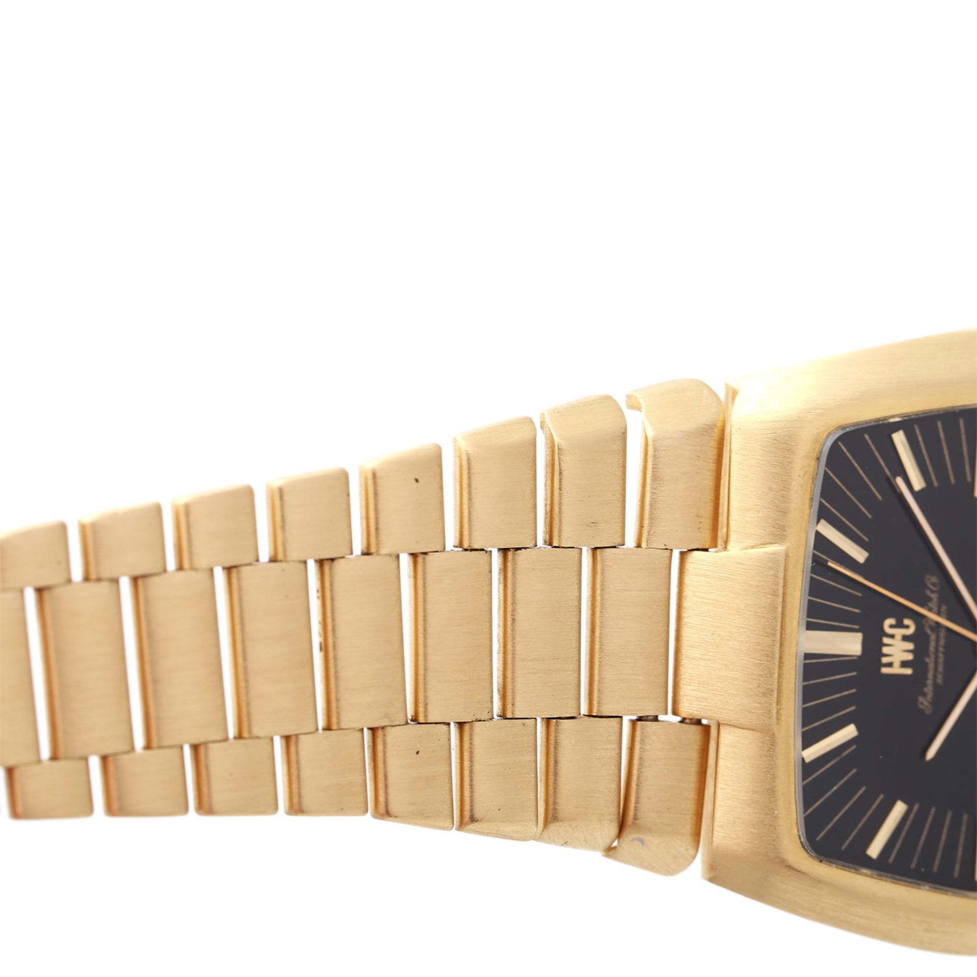 IWC Da Vinci Vintage Herrenuhr, ca. 1970er Jahre. Gold 18K. Quarz-Werk, Cal. 2405. Werk-Nr.: - Bild 5 aus 6