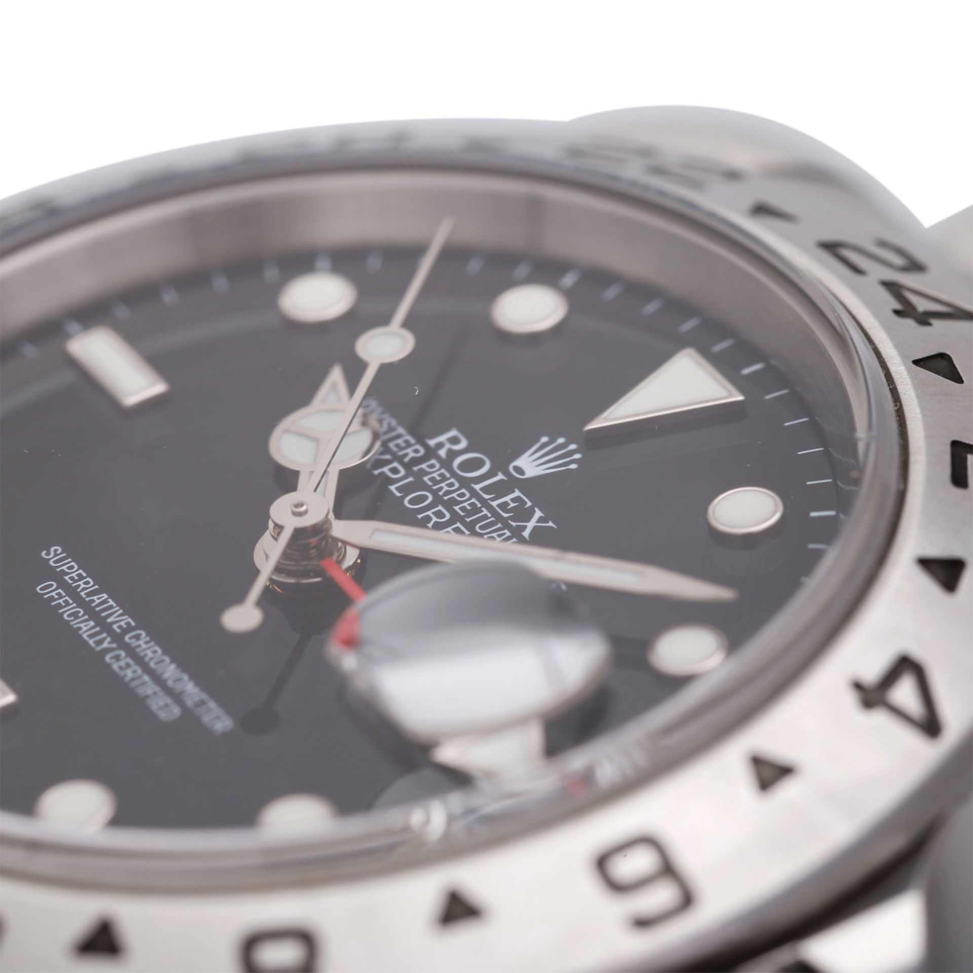 ROLEX Explorer II Herrenuhr, Ref. 16570, Y-Serie (ca. 2002/2003). Edelstahl. Automatic-Werk. - Bild 5 aus 7