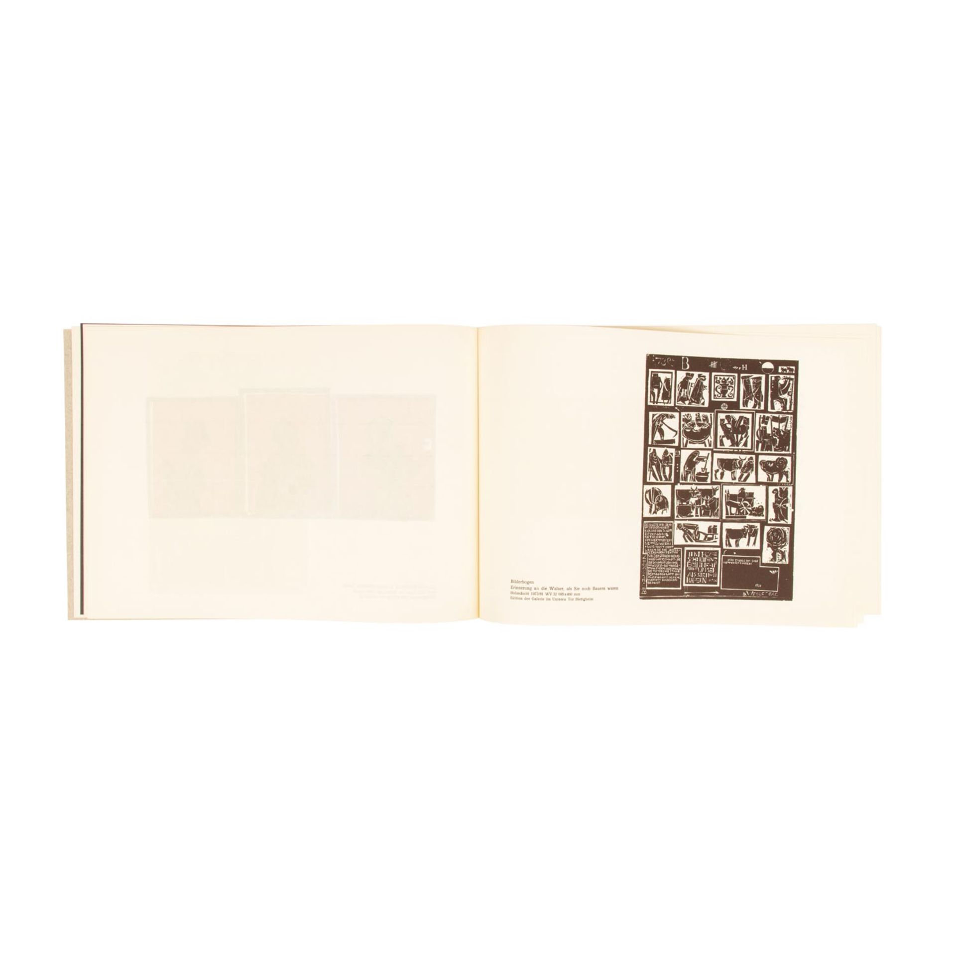 WILLAND, DETLEF, Holzschnitte, Radierungen,Verlag der Galerie im Unteren Tor, Bietigheim 1981, im - Image 4 of 12
