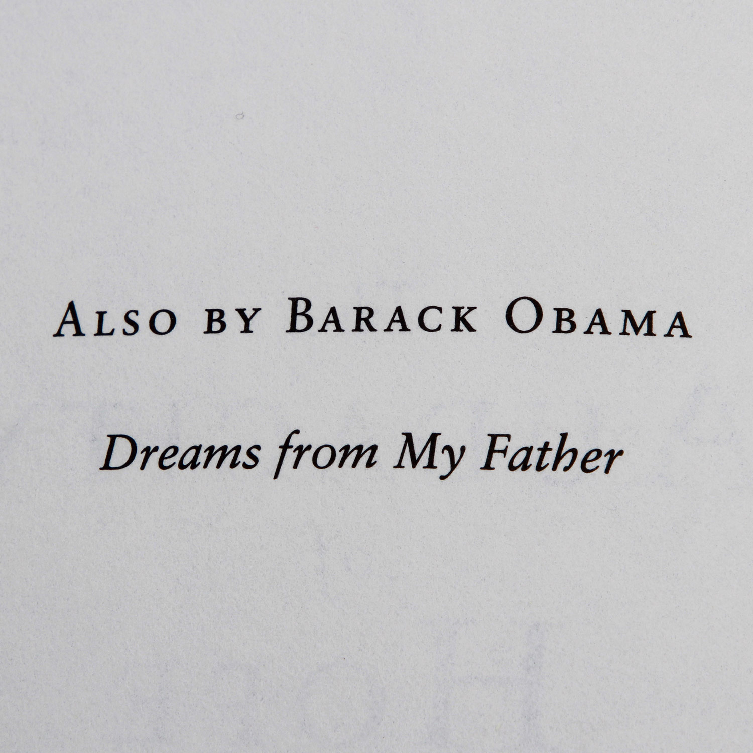 Buch von Barack Obama "Audacity of Hope" mit orig. Handsignatur,"Thougths on reclaiming the american - Image 8 of 8