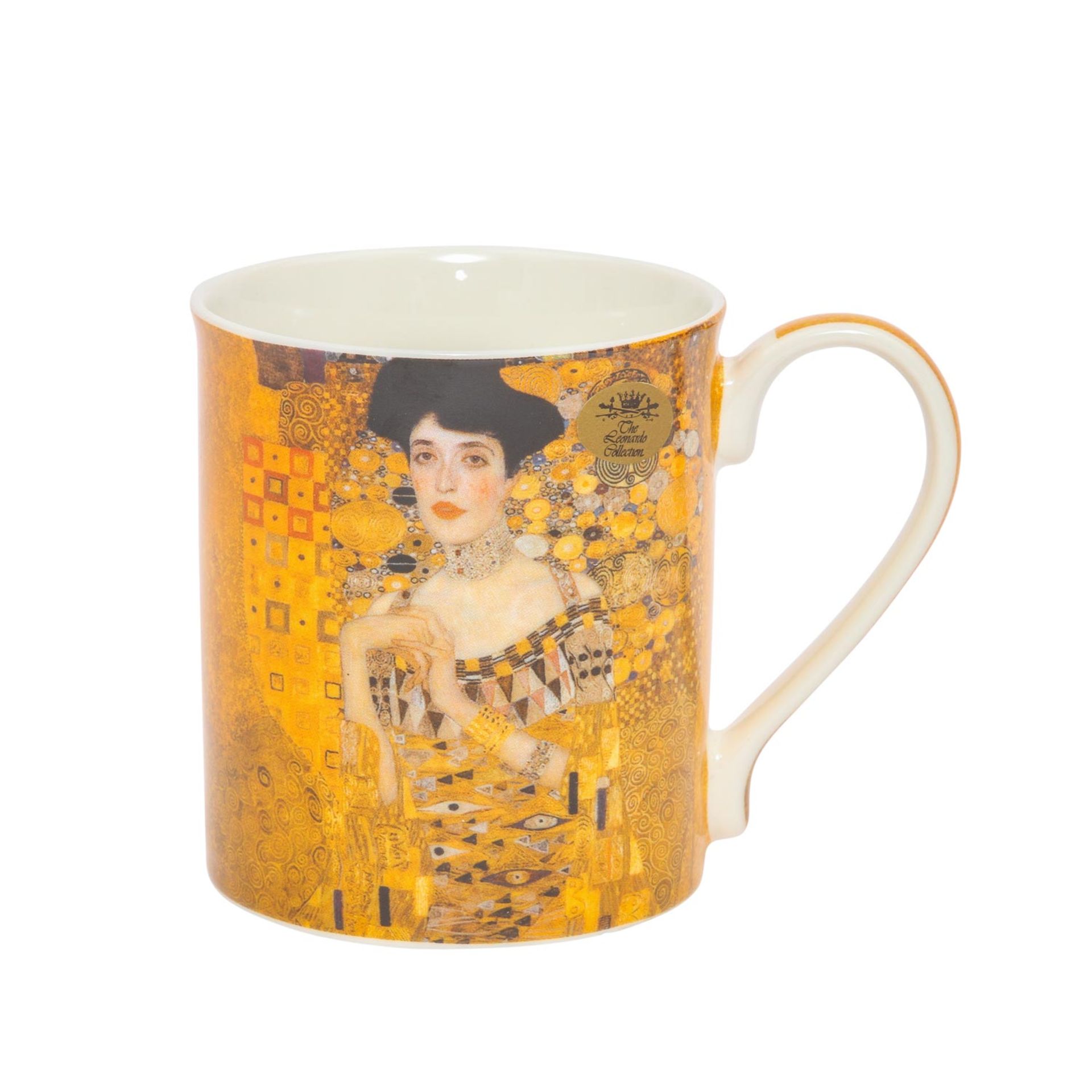 LEONARDO/GOEBEL Tassen- und Gläserkonvolut "Gustav Klimt", 20. Jh.Bestehend aus 4 Bechertassen und 2 - Image 2 of 11