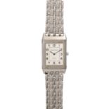 JAEGER LE COULTRE Reverso Armbanduhr, Ref. 250.880.862.Edelstahl. Automatic-Werk. Gehäuse-Nr.