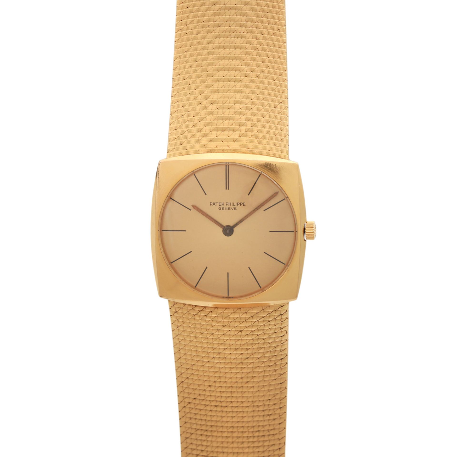 PATEK PHILIPPE Vintage Armbanduhr, Ref. 3523/1, ca. 1960er Jahre.Gold 18K. Handaufzugwerk, Cal. 175.