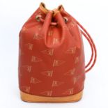 LOUIS VUITTON VINTAGE begehrter Seesack "SAINT TROPEZ DRAWSTRING SHOULDER BAG", Koll. 1994. RARES