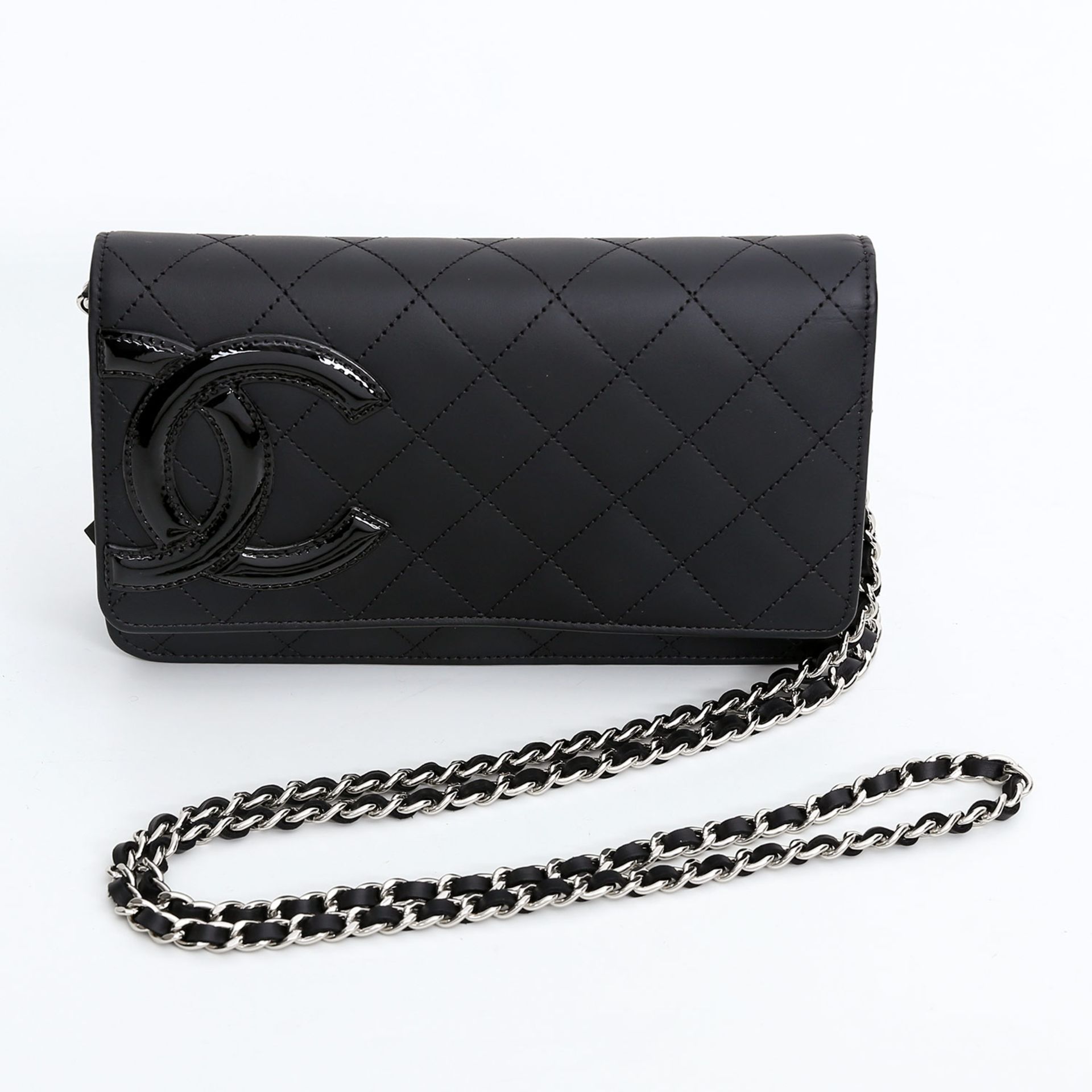 CHANEL elegantes Umhängeportemonnaie, "WALLET ON CHAIN CAMBO ".Koll.: 2012. NP.: ca. 1.300.