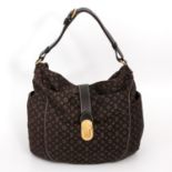 LOUIS VUITTON klassische Schultertasche "IDYLLE ROMANCE",NP: ca 1.245, Koll. 2011 Textiltasche aus