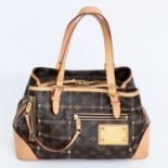 LOUIS VUITTON seltene Henkeltasche "RIVETING SATCHEL BAG", Koll. 2007. LIMITED EDITION!! Letzter LP.