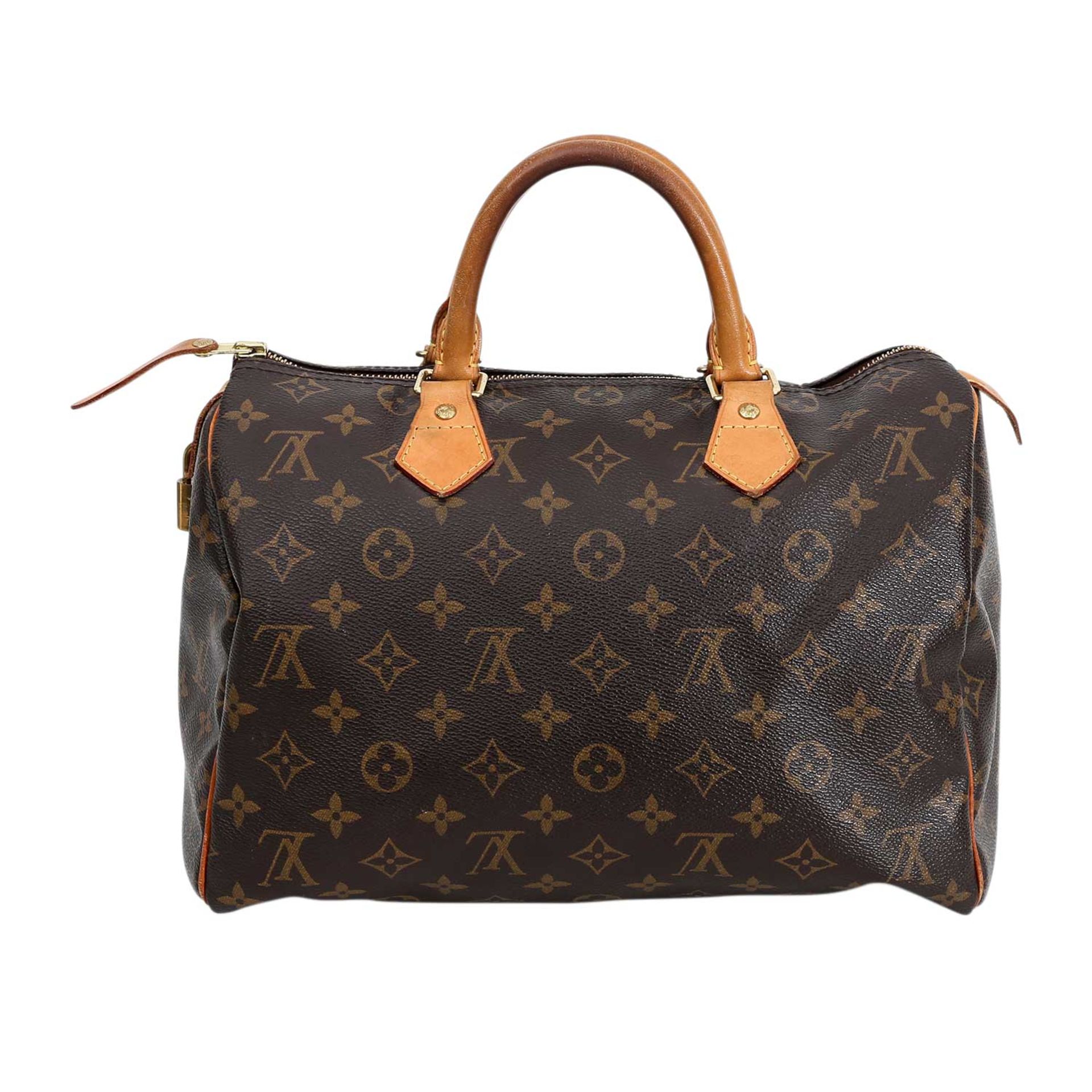 LOUIS VUITTON zeitlose Henkeltasche "SPEEDY 30" , Koll. 2008, NP.: 760,-. Monogram Canvas-Serie,