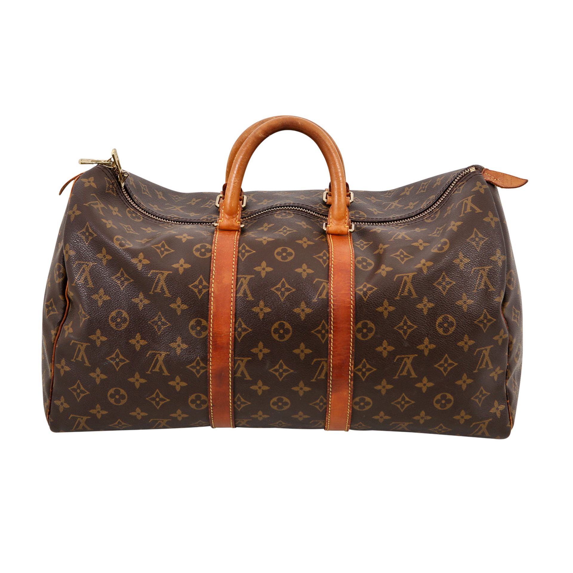 LOUIS VUITTON Weekender "KEEPALL 45", Koll.: 2003. NP.:1.050,-€. Monogram Canvas Serie mit - Bild 4 aus 6