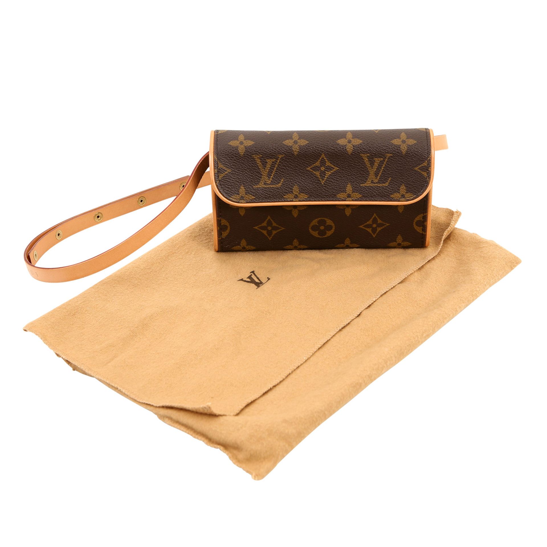 LOUIS VUITTON Gürteltasche "FLORENTINE BUM", Koll. 2003. Monogram Canvas Serie, abnehmbarer Riemen - Bild 6 aus 6