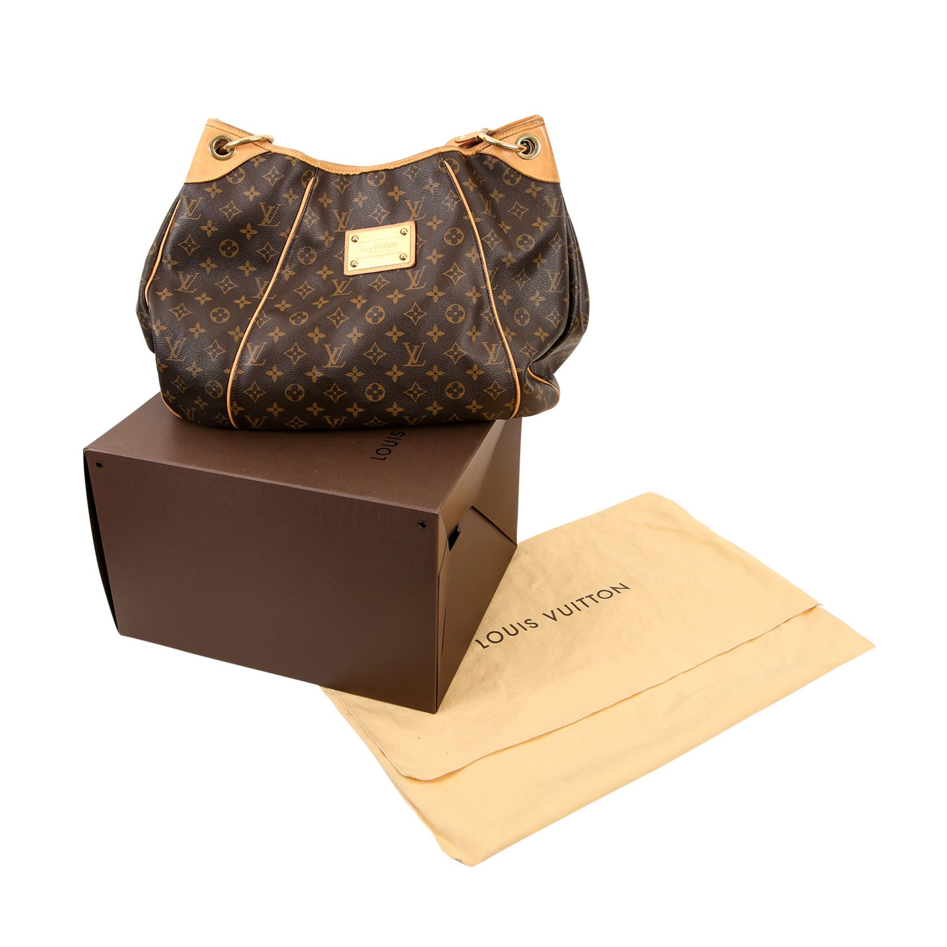 LOUIS VUITTON Hobobag "GALLIERA GM", Koll.: 2008. NP.: 930,-€. Monogram Canvas Serie mit - Bild 6 aus 7