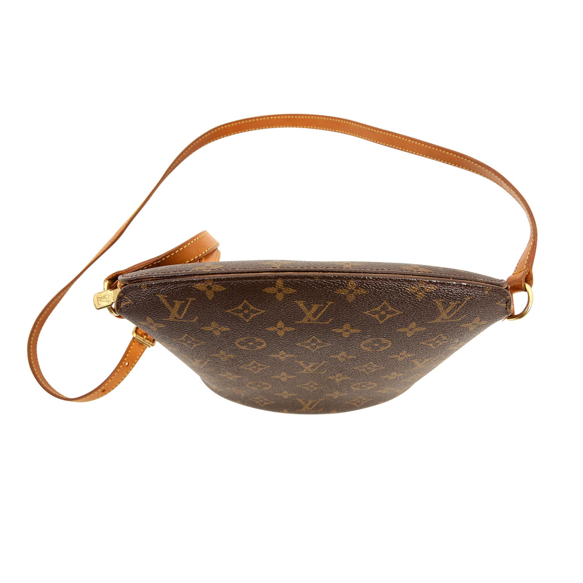 LOUIS VUITTON Schultertasche "DROUOT", Koll.: 2002. NP.: 875,-€. Monogram Canvas Serie. - Bild 6 aus 7