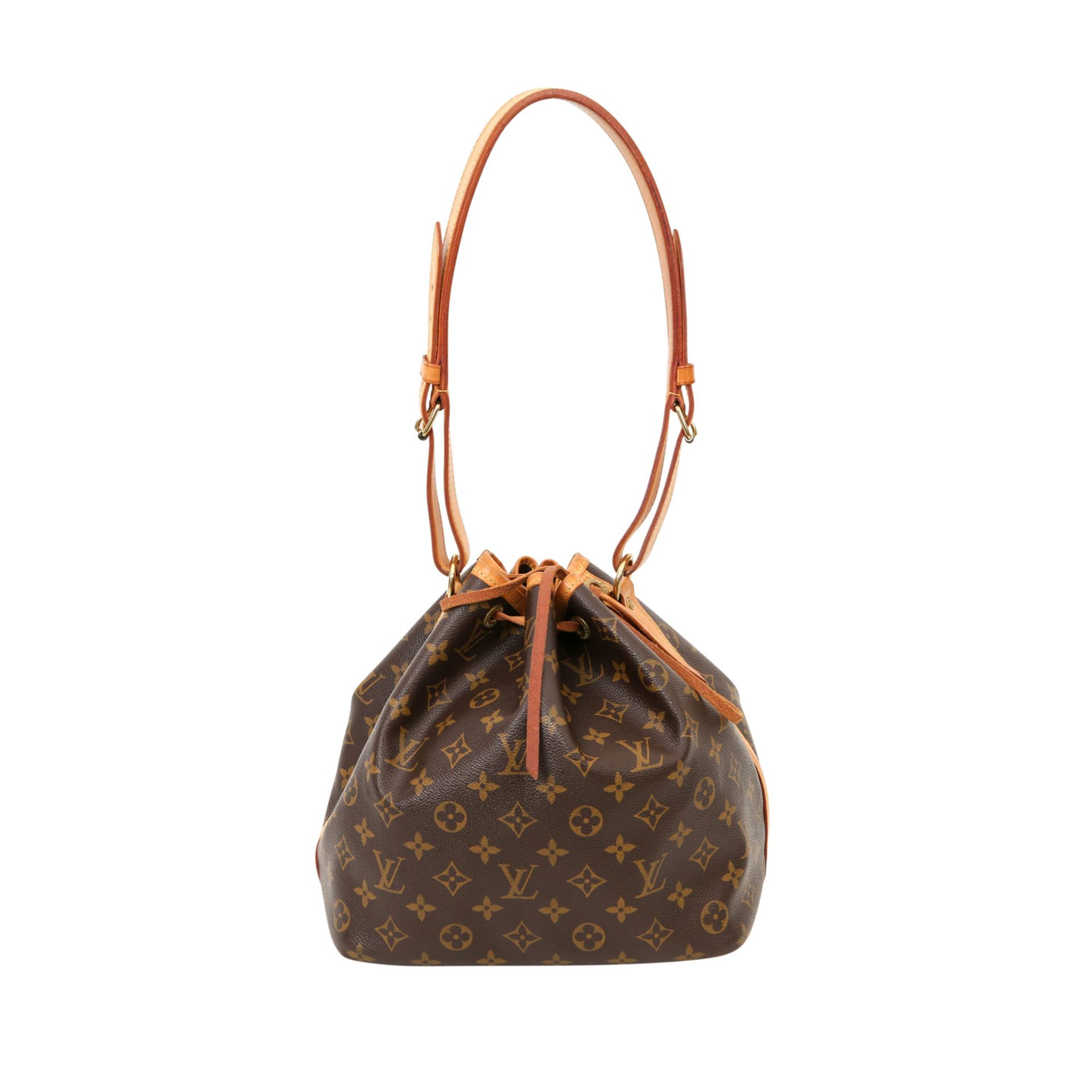 LOUIS VUITTON Beuteltasche "NOÉ" Koll. 2003, NP: 915,-€. Monogram Canvas Serie, Tunnelzug-Verschluss