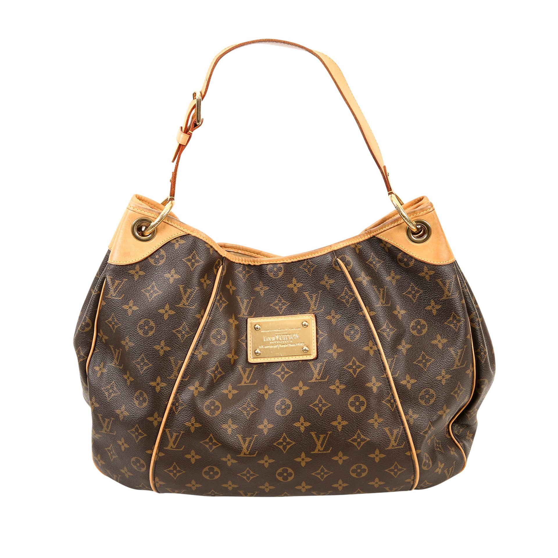 LOUIS VUITTON Hobobag "GALLIERA GM", Koll.: 2008. NP.: 930,-€. Monogram Canvas Serie mit