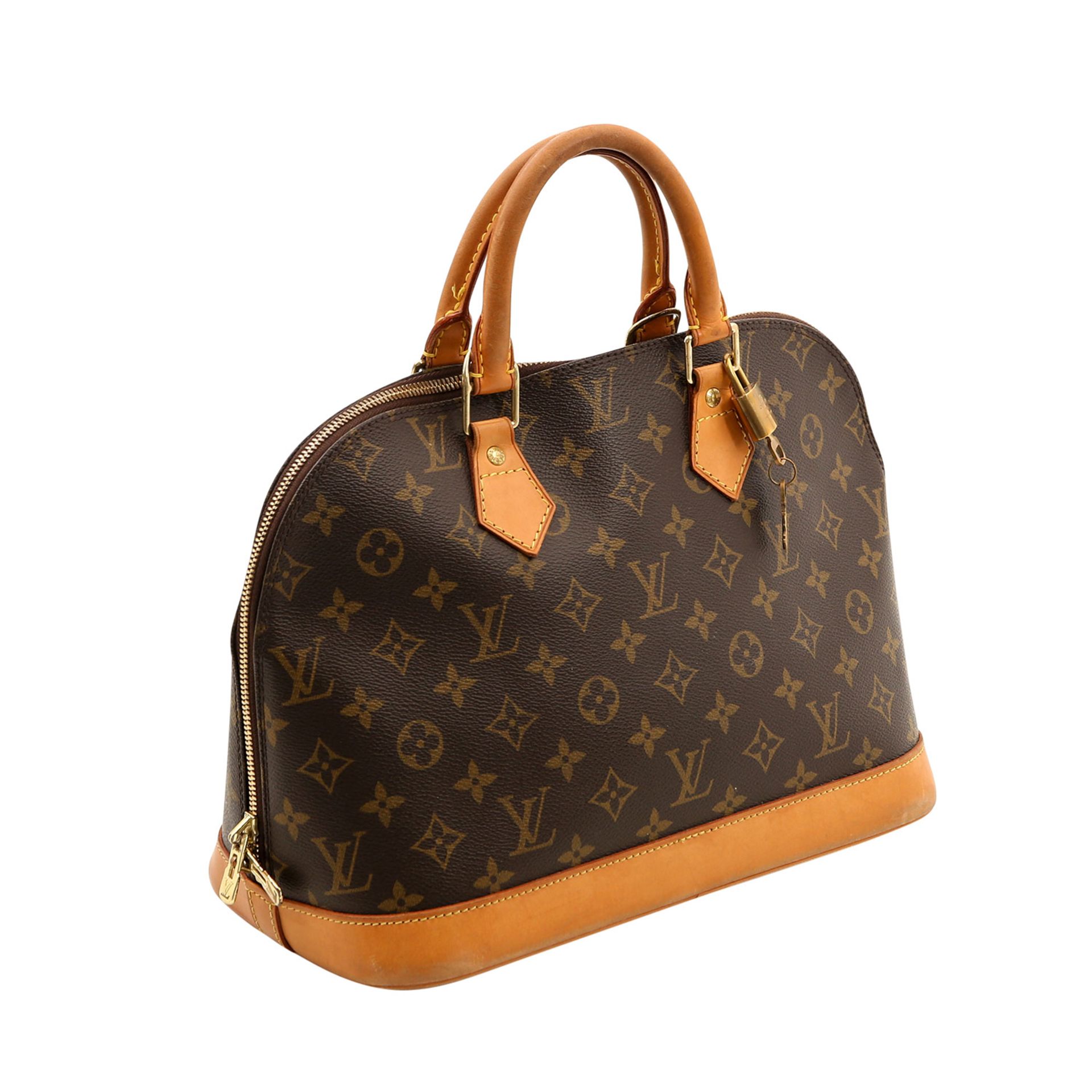 LOUIS VUITTON Henkeltasche "ALMA PM", Koll.: 2004. NP.: 1.150,-€. Monogram Canvas Serie mit - Bild 2 aus 6