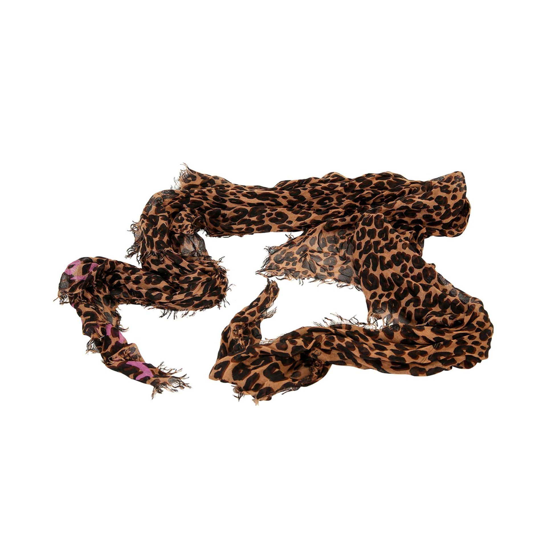 LOUIS VUITTON XXL- Tuch "LEOPARD STOLA", Koll.: 2011, NP.: 615,-€. Feines Modell mit Leoparden-