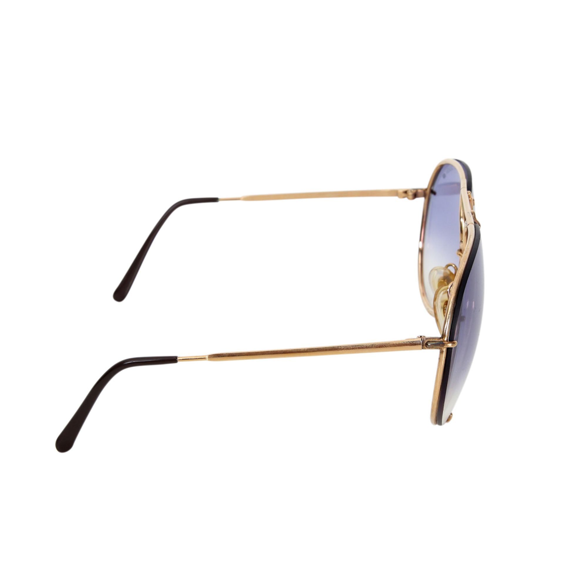PORSCHE DESIGN BY CARRERA Sonnenbrille. Filigranes, goldfarbenes Gestel;, im Farbverlauf getönte - Bild 3 aus 6