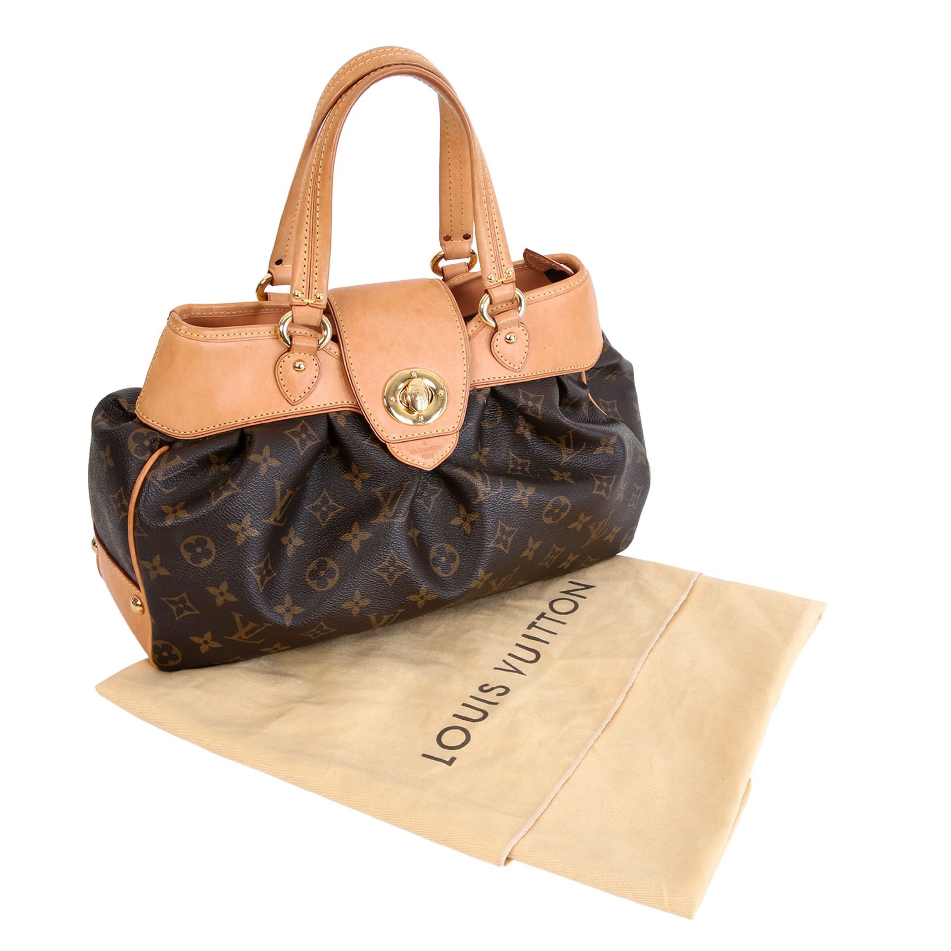 LOUIS VUITTON Henkeltasche "BOETIE PM", Koll. 2009. Letzter LP. ca.: 1.200,-€. Monogram Canvas - Bild 7 aus 7