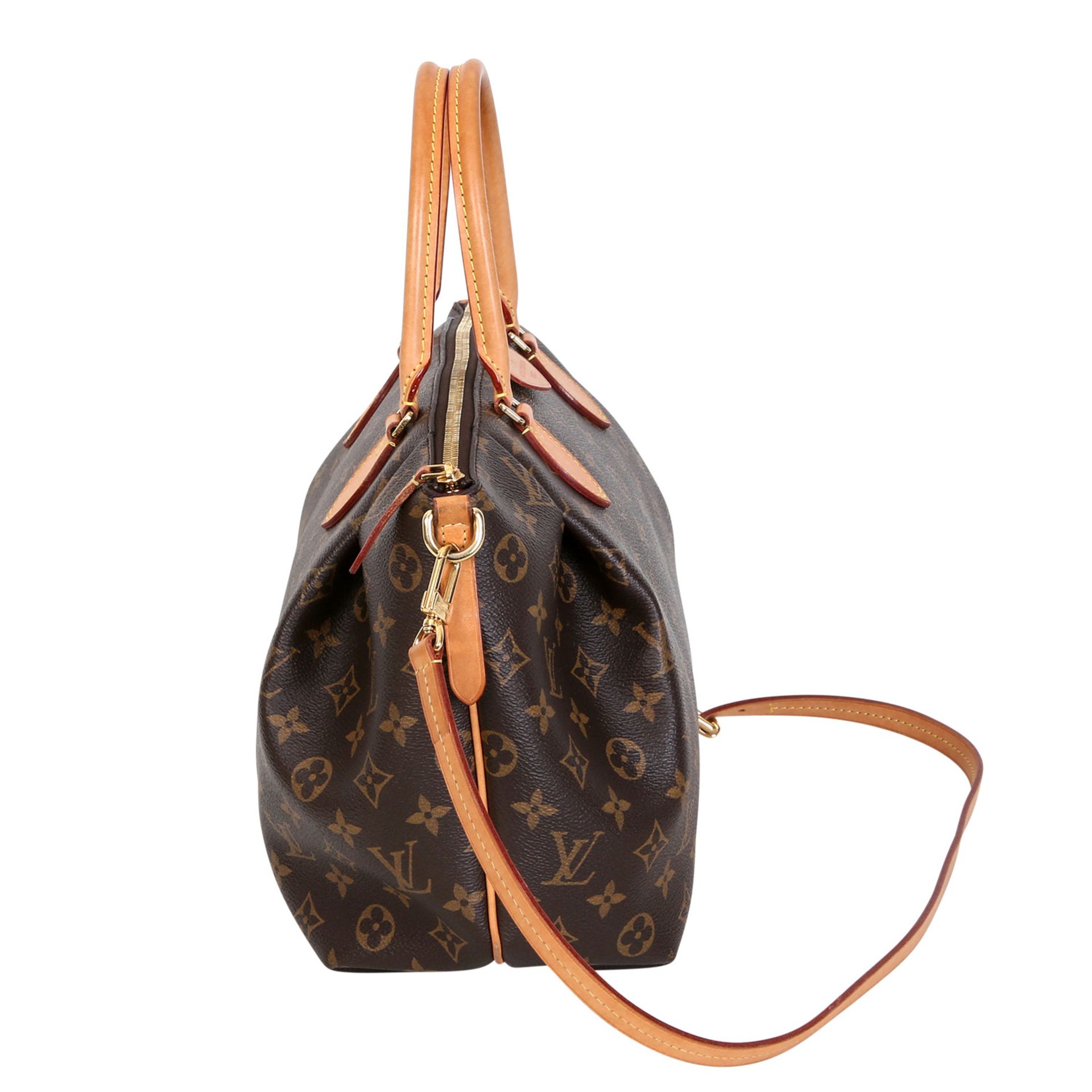 LOUIS VUITTON Henkel-/Umhängetasche "TURENNE MM", Koll. 2016. Akt. NP.: 1.280,-€. Monogram Canvas - Bild 3 aus 7