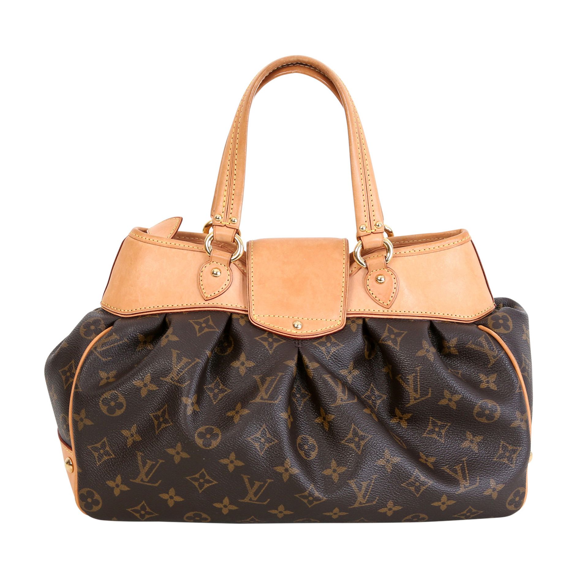 LOUIS VUITTON Henkeltasche "BOETIE PM", Koll. 2009. Letzter LP. ca.: 1.200,-€. Monogram Canvas - Bild 4 aus 7