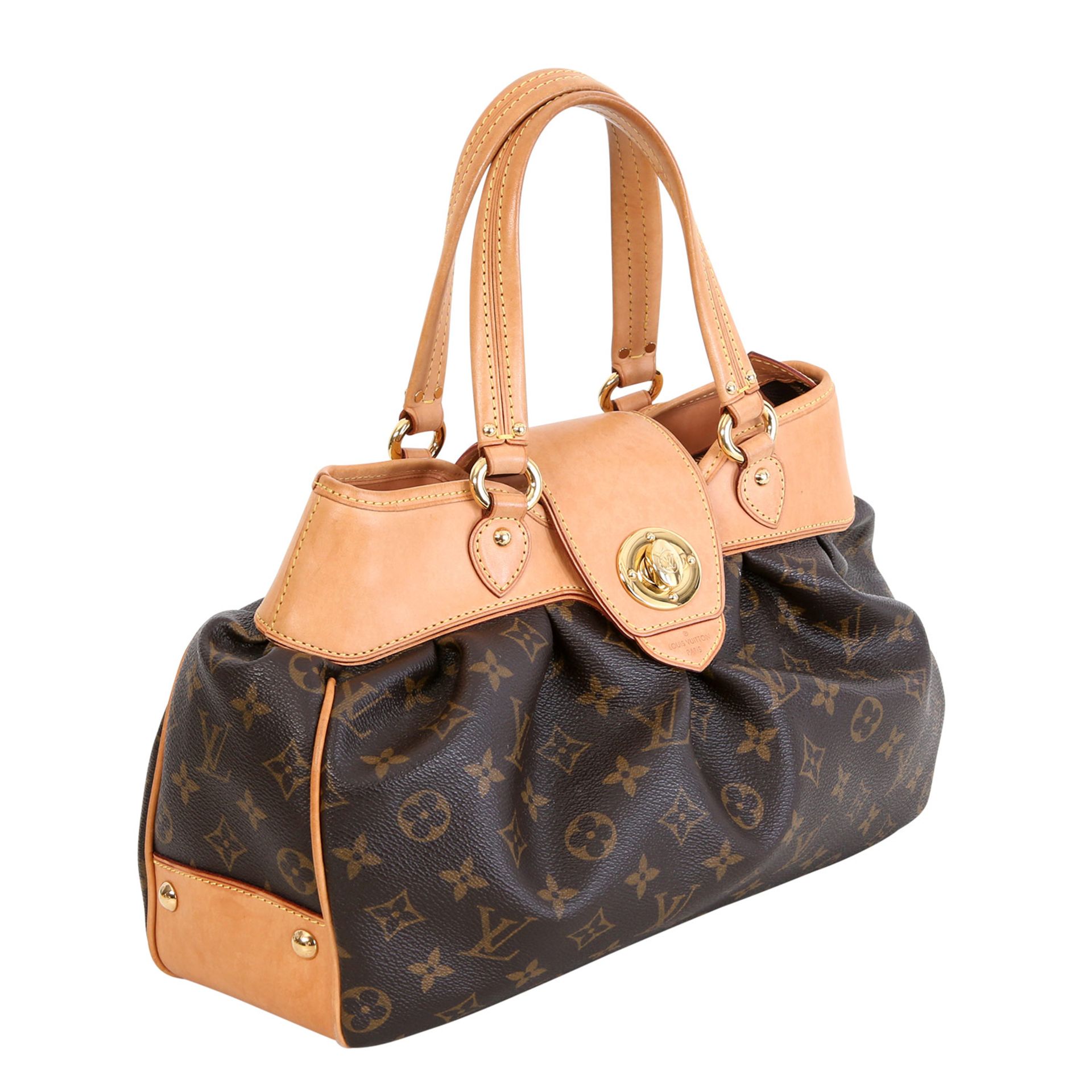 LOUIS VUITTON Henkeltasche "BOETIE PM", Koll. 2009. Letzter LP. ca.: 1.200,-€. Monogram Canvas - Bild 2 aus 7