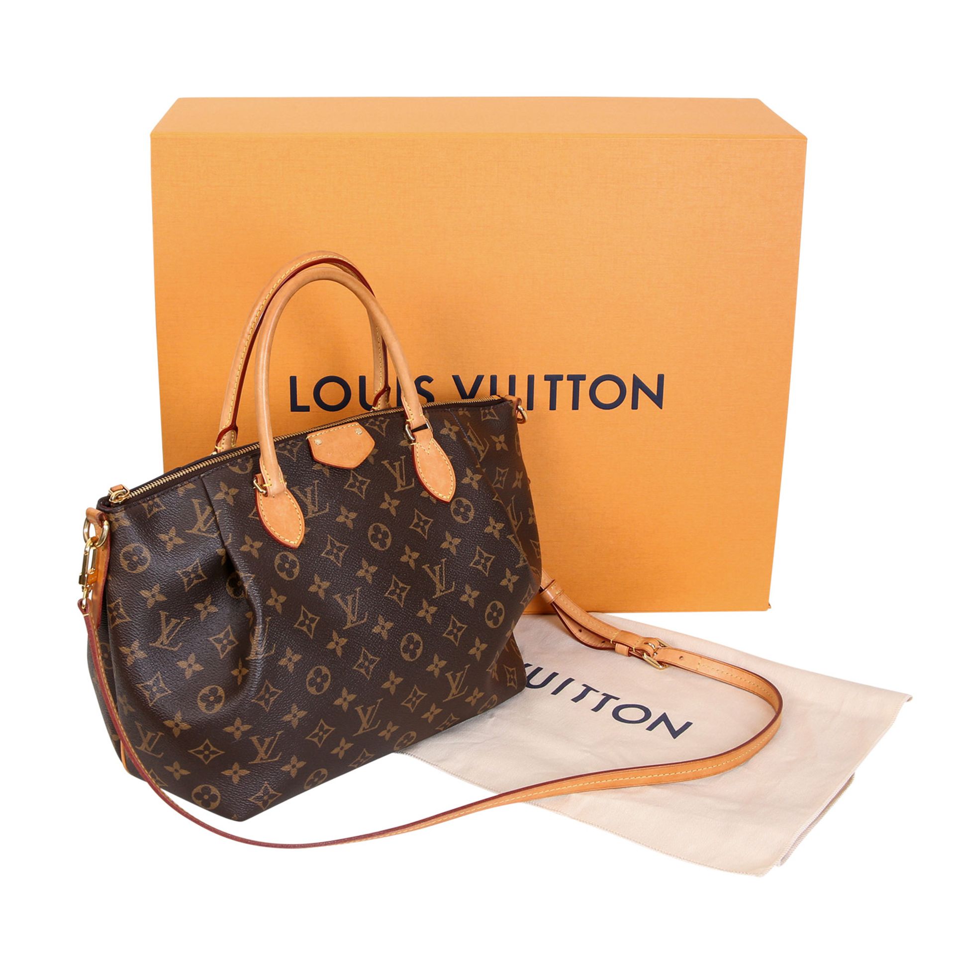 LOUIS VUITTON Henkel-/Umhängetasche "TURENNE MM", Koll. 2016. Akt. NP.: 1.280,-€. Monogram Canvas - Bild 7 aus 7