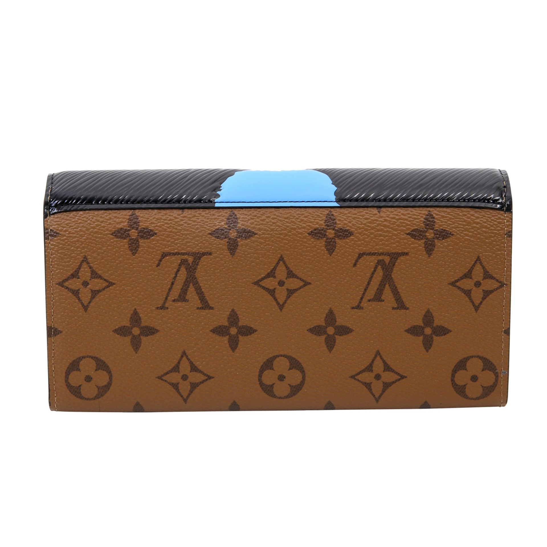 LOUIS VUITTON Portemonnaie "SARAH WALLET KABUKI", Koll. 2017. NP.: 680,-€. Hommage an Künstler - Bild 5 aus 11