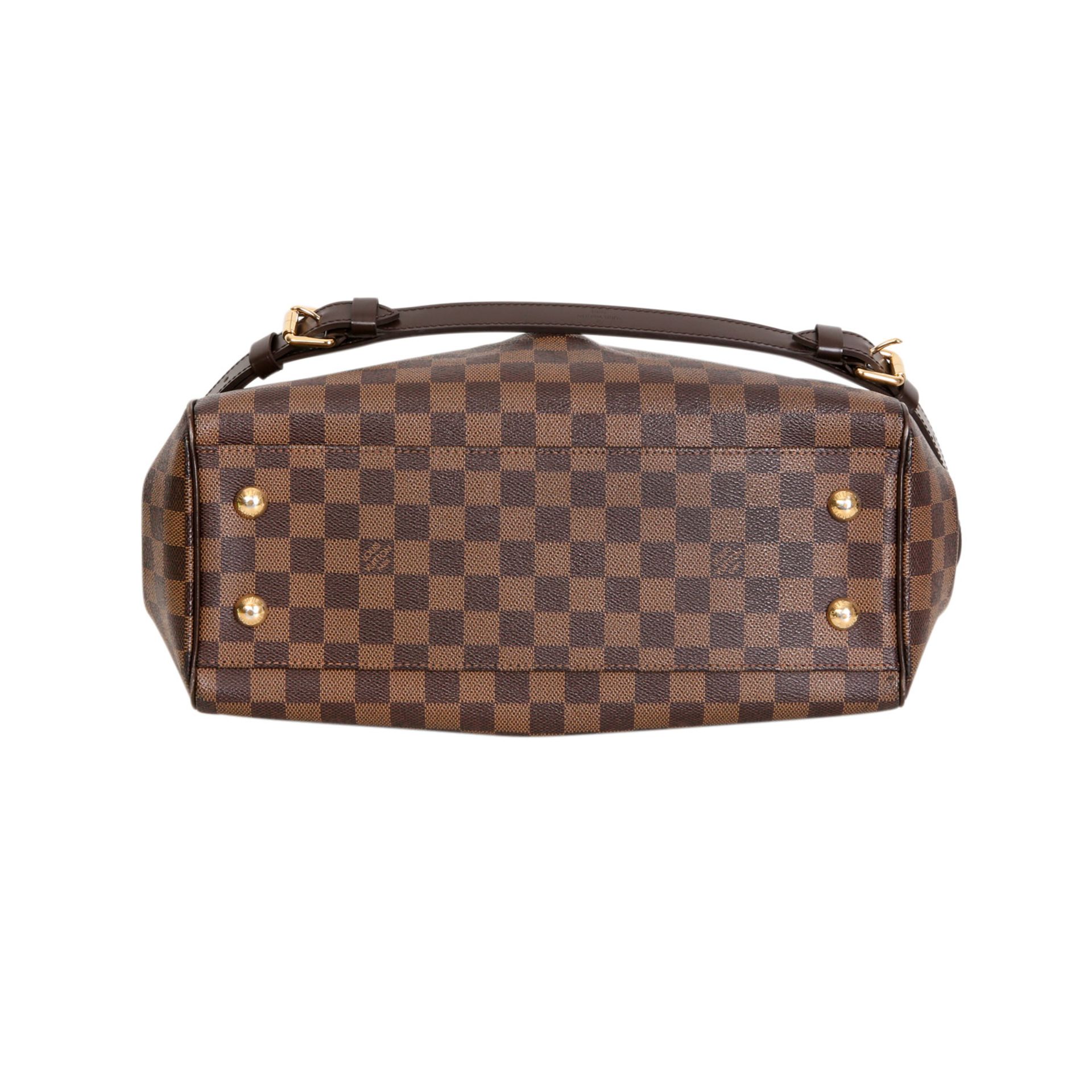 LOUIS VUITTON Henkel-/Umhängetasche "TREVI PM", Koll. 2011. Letzter LP.c a.: 1.300,-€. Damier - Bild 5 aus 6