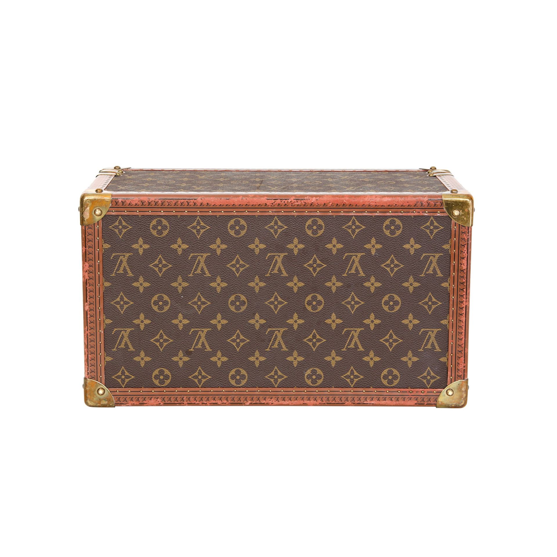 LOUIS VUITTON VINTAGE Kosmetikkoffer "BOITE BOUTEILLES GLACE": Akt. NP.: 3.700,-€. Monogram Canvas - Bild 5 aus 6