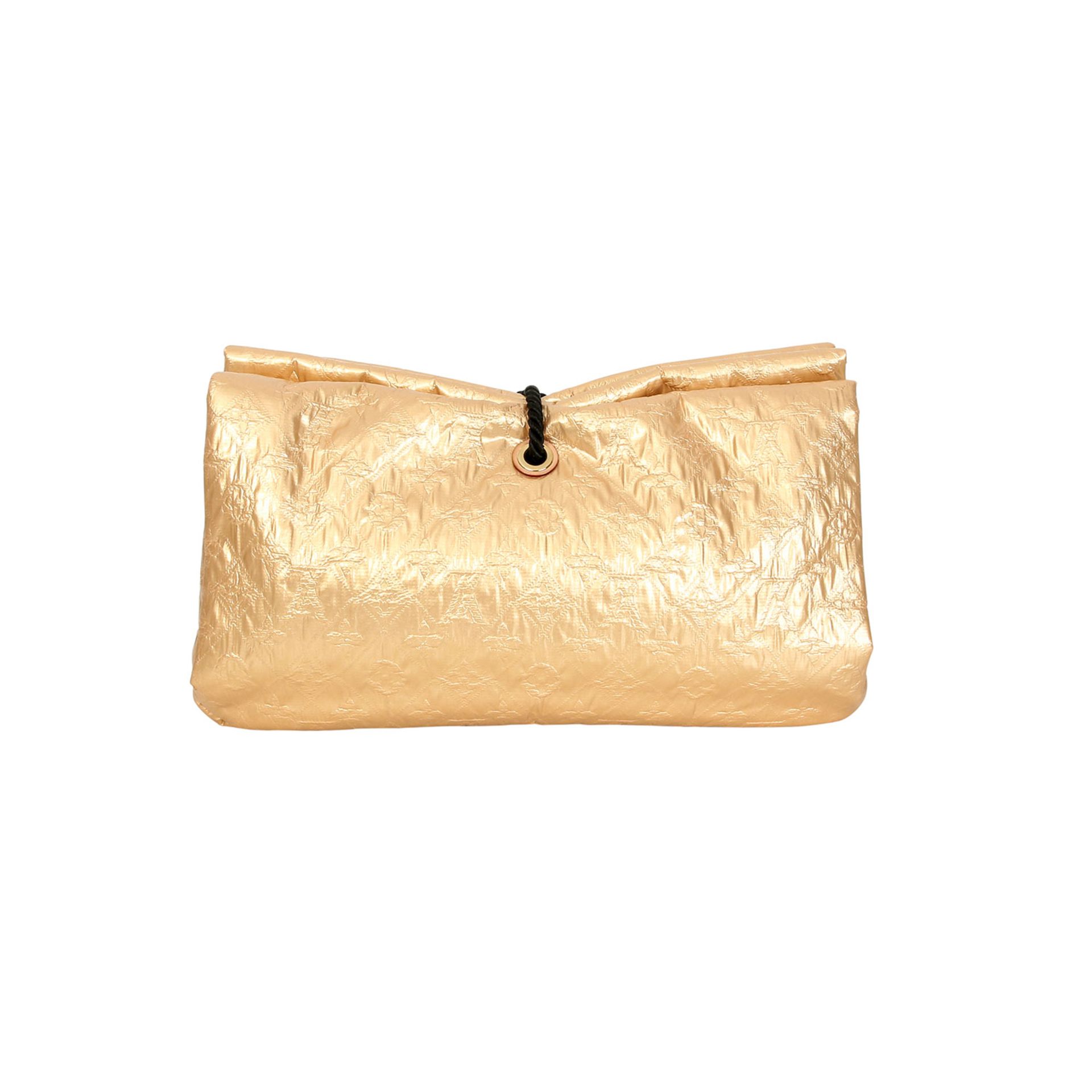 LOUIS VUITTON Clutch "GOLD LIMELIGHT AFRICAN QUEEN MASAI CLUTCH GM". Koll. 2009. Limited Runway - Bild 7 aus 14