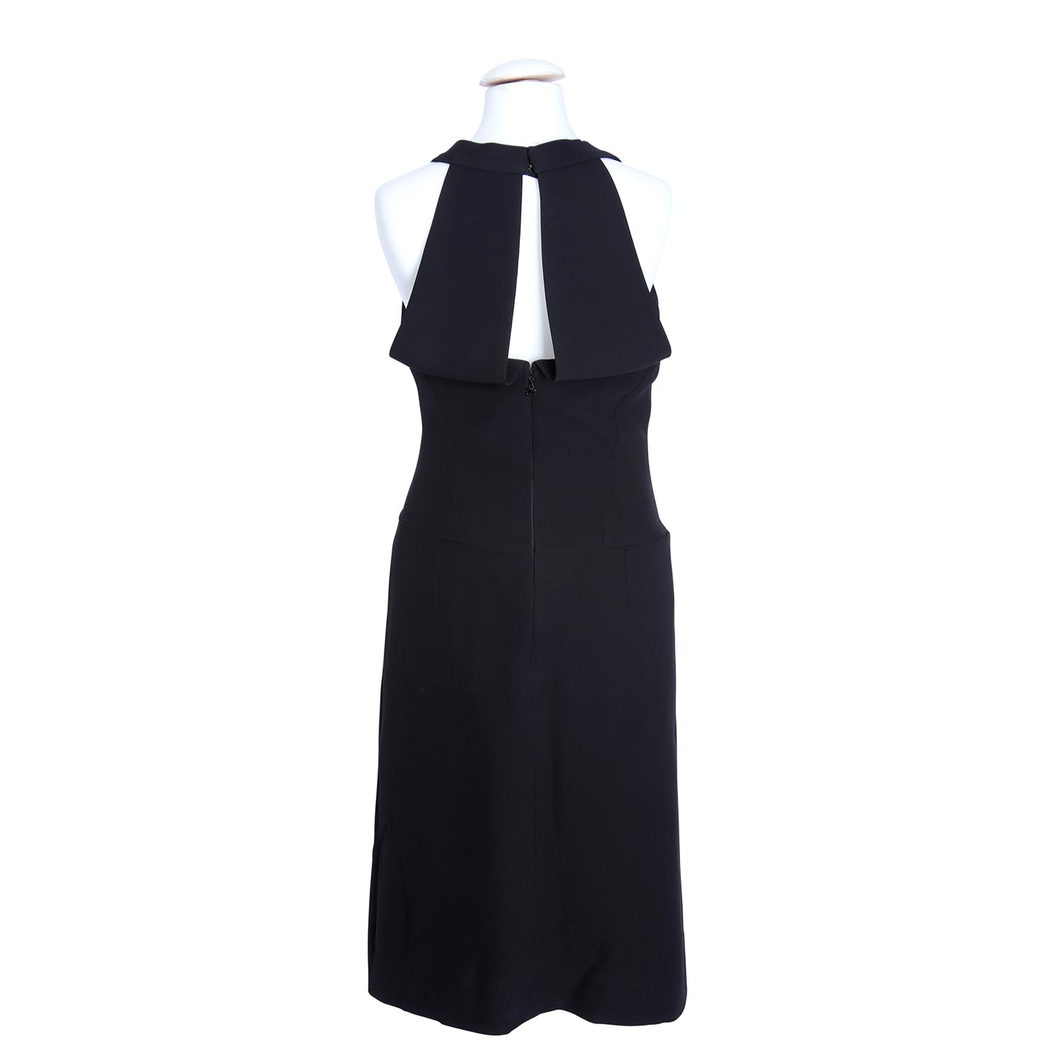 CHANEL Kleid, Gr. 36.100% Seide in Schwarz, A-Linie, zwei seitliche Eingrifftaschen, schmale - Image 4 of 4