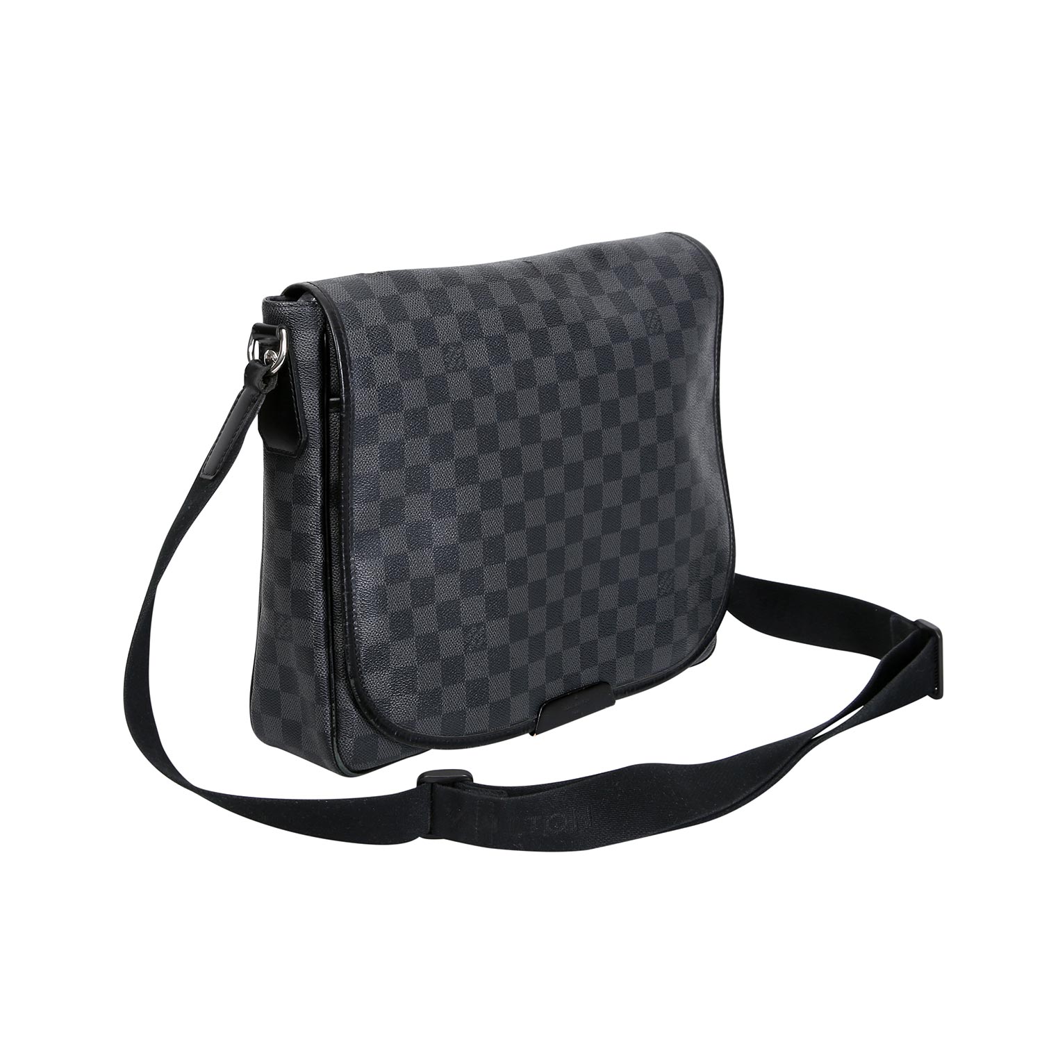 LOUIS VUITTON Messenger Bag "DANIEL", Koll. 2009.Letzter NP. ca.: 1.040,-€. Damier Graphite Serie, - Image 2 of 7