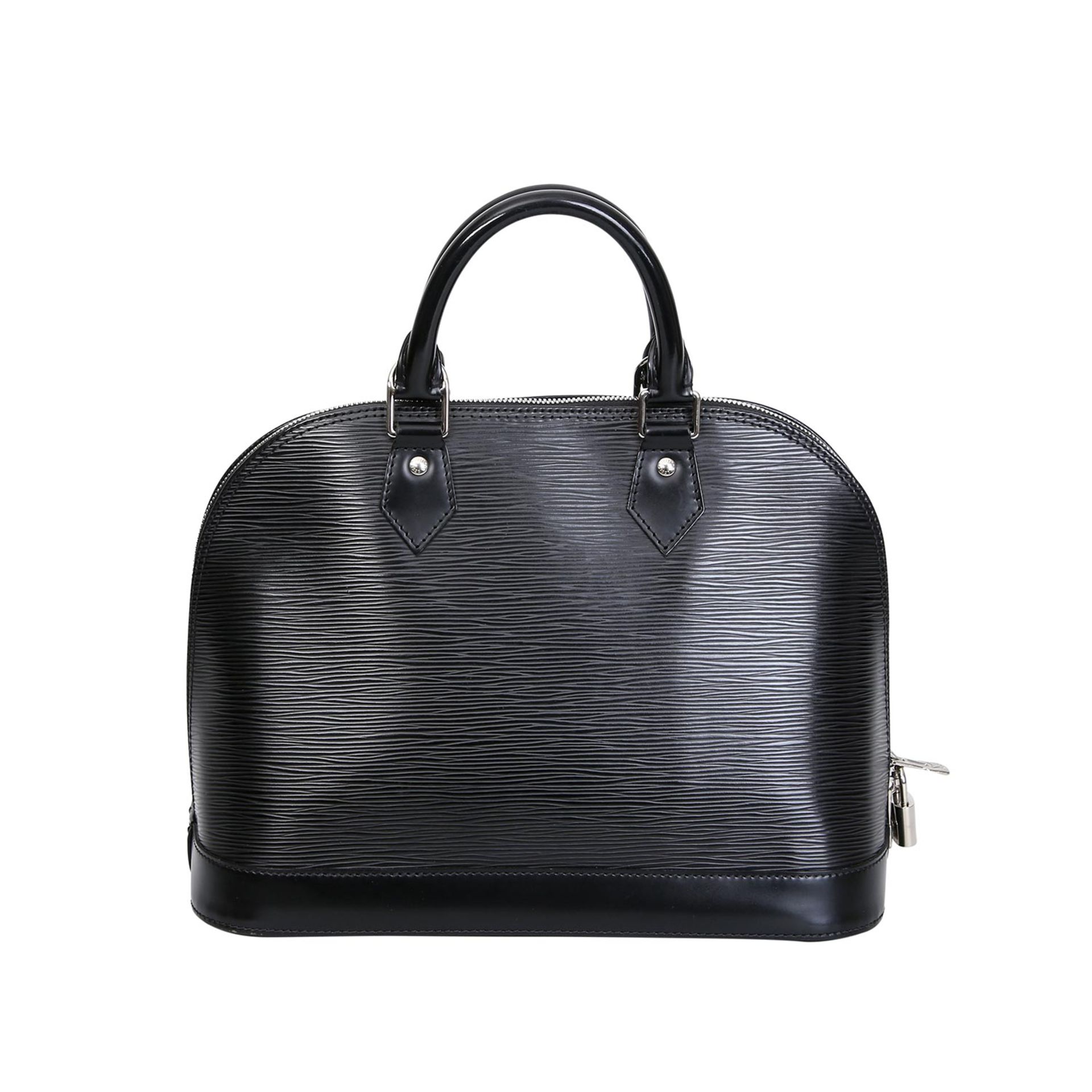 LOUIS VUITTON Henkeltasche "ALMA PM", Koll.: 2010.Akt. NP.: 1.550,-€. Epi Leder Serie in schwarz, - Bild 4 aus 7